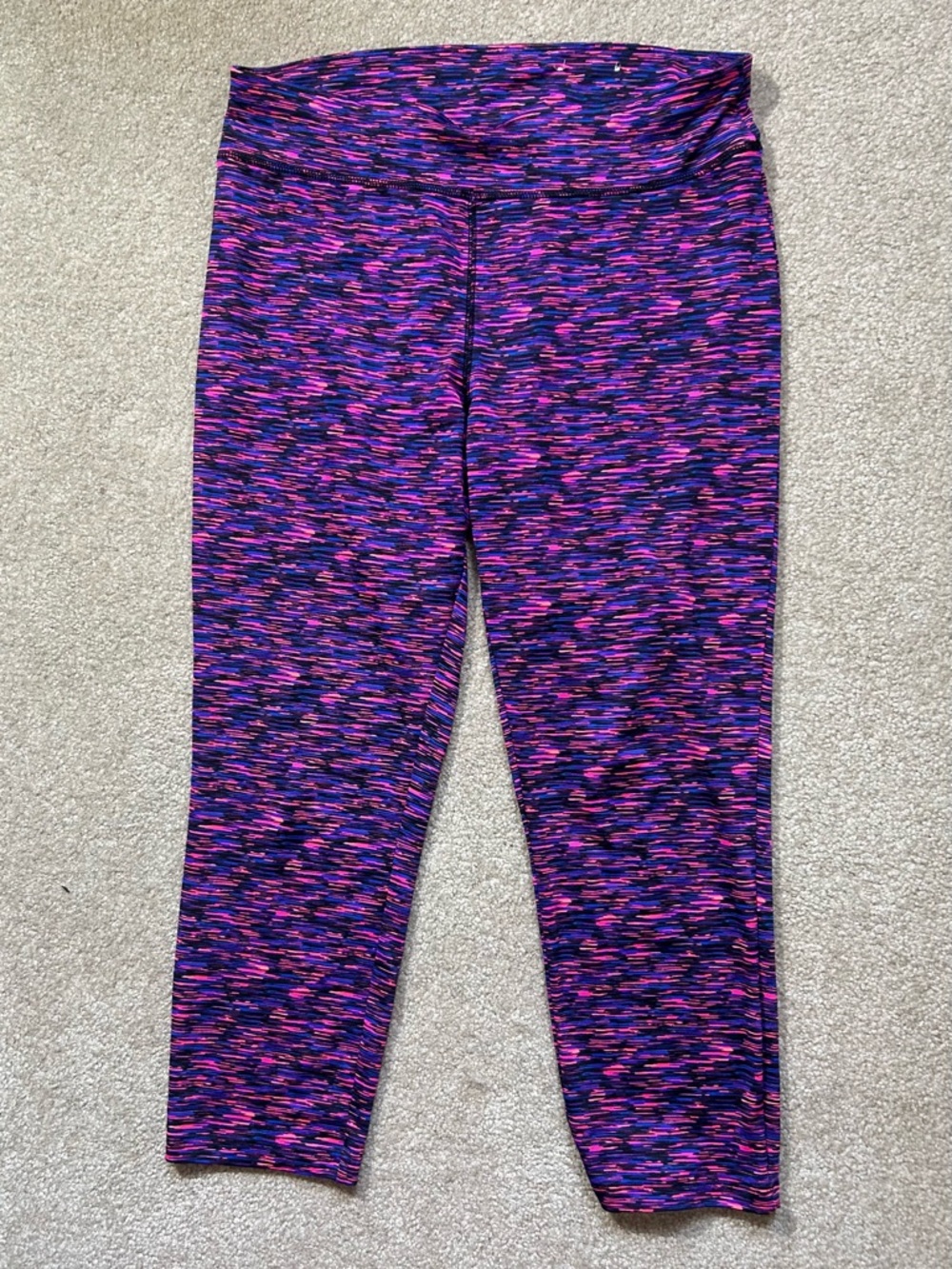City Streets Multicolor Capri pants Active Leggings Womens L